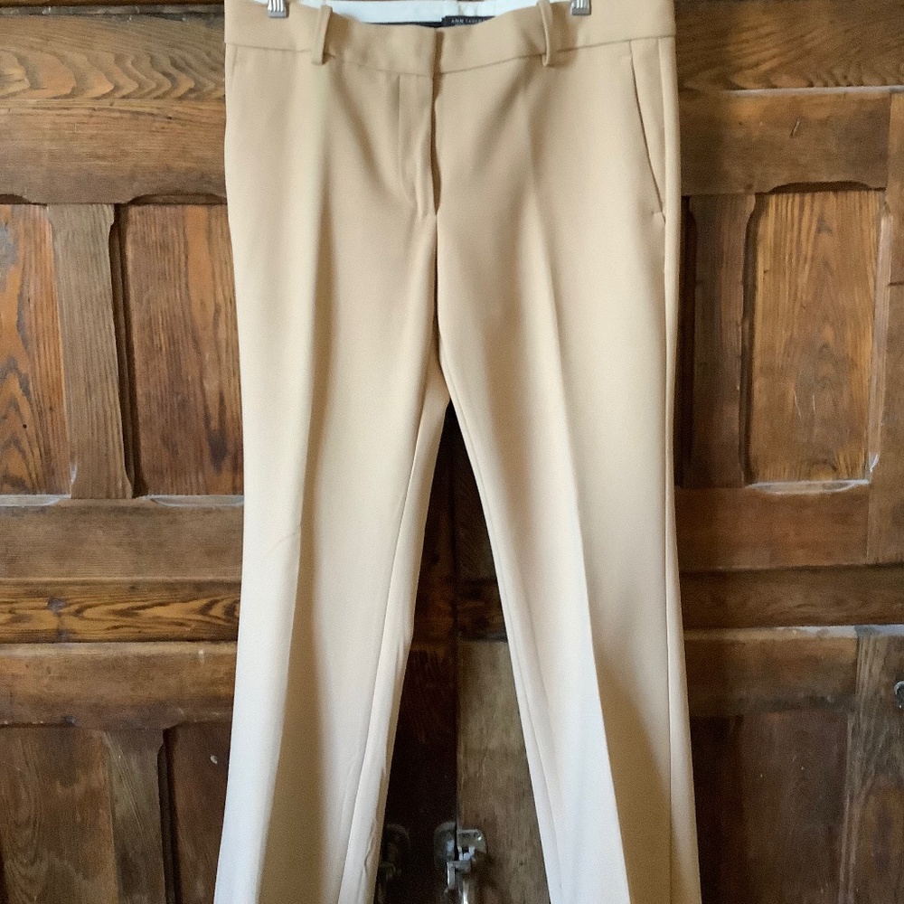 Ann Taylor tan pants 6P